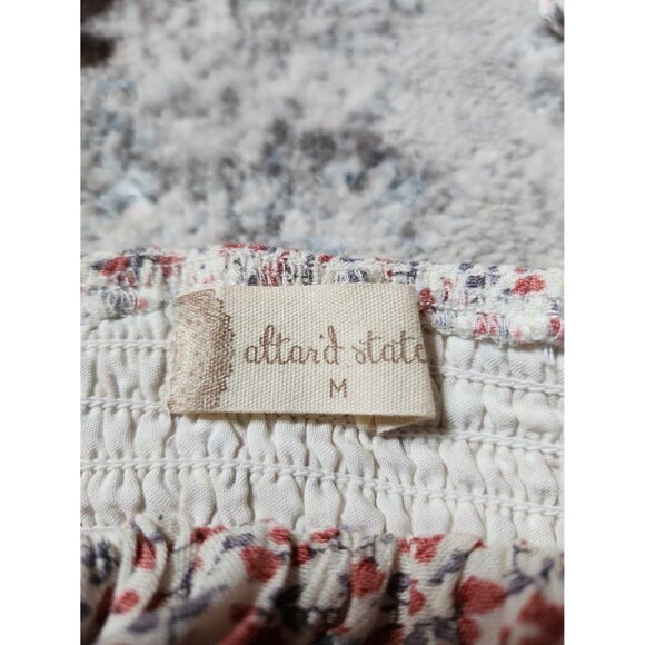 Altar'd State Women's Medium Floral Crop Top - Picture 3 of 3